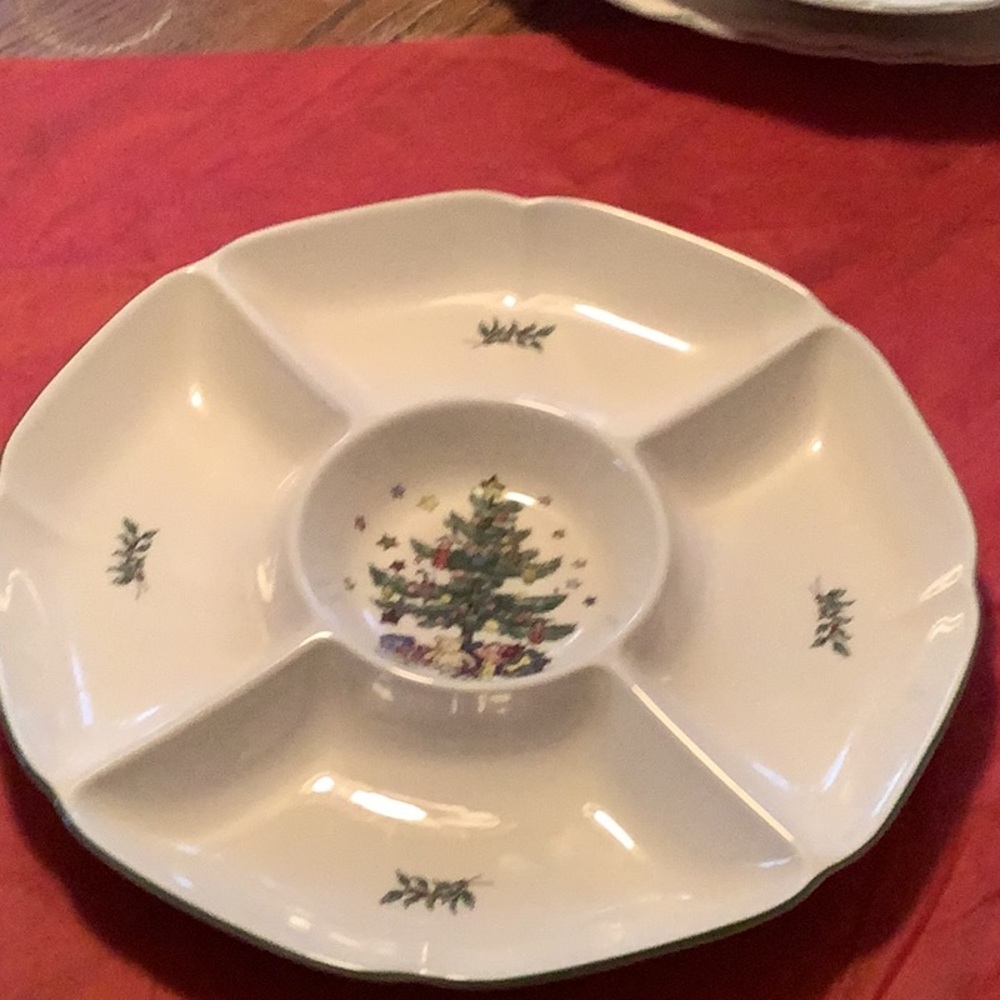 Vintage NIKKO Chip & Dip Serving Dish. Never used. No Box